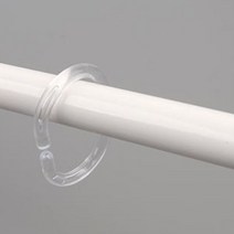 블루몬 목욕 커튼 링 샤워 부스링 샤워링 투명링 12P 원형