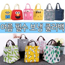 보온백 모음전/ 보냉백 아이스백 사은품 소풍가방 도시락가방 봄소풍 미니가방 보온가방 단체선물, 02.감성 패턴-선인장