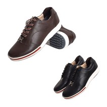 스파이크리스 DM-HI2 소가죽 실내용 필드용 남성골프화