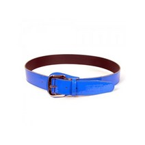 제트 야구벨트 파랑 라이센스 밸트 PVC PU 에나멜 ZETT 재질 의류, 단품