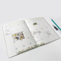 일일 계획표 업무일지 스케줄 관리 A5 만년 스케줄러, 본상품선택