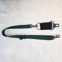 강아지 차량용 안전벨트 리드줄, M, 파랑