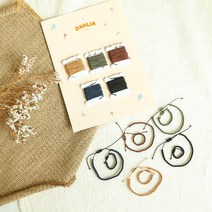 실반지 & 실팔찌 만들기 세트 X10 대용량 DIY 키트 6type [Dahlia 소원 매듭 커플 우정 팔찌 반지 재료], 프리미엄 1mm파스텔팔레트, 1개
