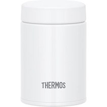 써모스 진공 단열 죽 스프통 200ml JBZ-200BK 보온도시락, 개, 화이트