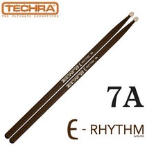 Techra Pairs E-RHYTHM Sticks - 7A (for Electronic Drums) 카본스틱 전자드럼용