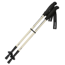 아이더 아이더(EIDER) 신상특가 기본형 두랄루민소재 3단 2개한세트 길이62~130센치 무게 215그램 등산스틱 DUA22T81 두랄루민 쌍스틱 W4, 바닐라