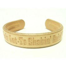 히스테릭 글래머 HG WHOLE LOT-TA 엠보싱 가죽 팔찌 남성 팔찌 패션 데일리 포인트 일본 직구 패션