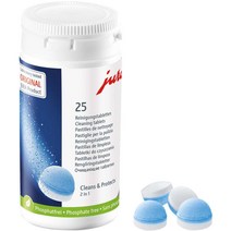 독일 유라 커피머신 세정제 석회제거제 25개입 Jura Cleaning Tablets