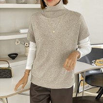 [조아맘] 디폰드 폴라 니트 조끼