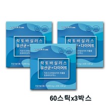 락토테미 락토바실러스 루테리 유산균 다이어트 가르시니아 캄보지아 가루 분말 포스트바이오틱스 신바이오틱스 요구르트맛 체지방 여성 추천, 3박스