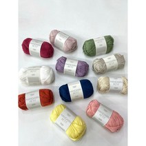 [뜨개실] 만다린쁘띠 MANDARIN PETIT/산네스간 면 100% 부드럽고 가벼운 만능 면사, 9041더스티라이트그린