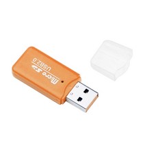 마이크로 SD 카드 TF 판독기에 대 한 USB 2.0 메모리 판독기 usb 어댑터, Orange