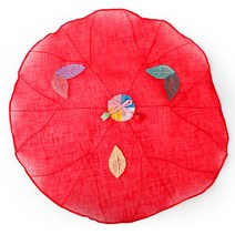 담은코리아 모시 조각 찻상보 연잎상보 밥상보 밥상덮개 주방잡화 전통공예품 단체선물
