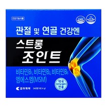 조아제약 스트롱조인트 MSM 240정 (2개월 분), 1박스