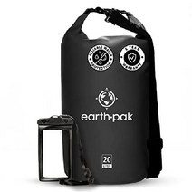 Earth Pak 등산 배낭 백팩 하이킹 여행 빽패킹 캠핑 경량 방수 가방 스포츠, Black