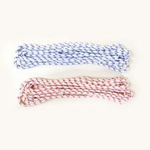 니스포 단체줄넘기 긴줄넘기 8M, 레드, 레드