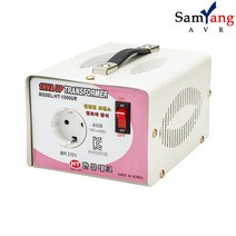 한일테크 링코아 고효율 변압기 1KVA 승압 110V-220V 해외에서 국내 제품 사용 HT-1000UR, 1개