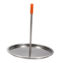 치킨 바베큐 랙 드립 팬 튼튼한 식기 세척기 안전한 바베큐 액세서리 로스터 치킨 홀더 캠핑 그릴 전체 치, 한개옵션0