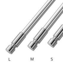 해시트리 센스업 행거봉 압축봉 스텐 스테인레스 옷걸이 헹거봉 원룸 필수품, 4. 차량용 행거봉(블랙)