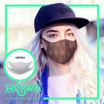 [후와] 후와 HOOWA 마스크, HMTB04_GY, S