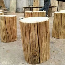 야외 벤치 원형 미니벤치 원목의자 우드 스툴 정원 꾸미기 마당 찻집 현관 인테리어 바둑, 지름 24-26 cm