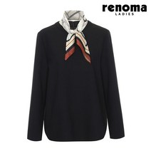 레노마레이디 심플 루즈 긴팔 블라우스 네이비 CY41BL800-NA