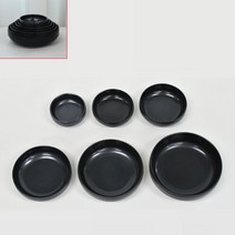 국산 신비한 이중 스텐 티타늄 블랙 찬기 앞접시 지름 13.5cm, 지름13.5cm