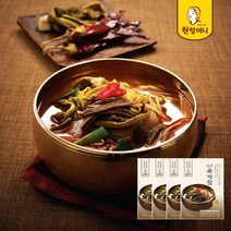 원할머니 정성가득 국탕류 모음전/육개장/갈비탕/뚝배기불고기, 원할머니 명품육개장 600g x 4팩, 상세 설명 참조