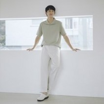 마인드브릿지 남성용 사카 리바 카라 티셔츠 MXTS3106