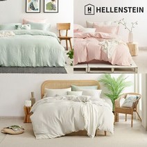 [헬렌스타인] 애시드 프렌치 린넨 이불커버 세트 Q, 상세설명 참조