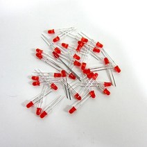 LED 3파이 빨간색 50pcs