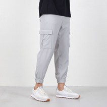 벤티브 남자 아이스 쿨스판 조거 건빵 빅사이즈 여름 팬츠