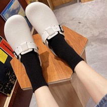 여성슬리퍼 여자 특이한 뮬슬리퍼 남녀 공용 비올때 발편한 신발