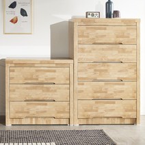 카멜레온퍼니처 하이 900 3딘 5단 와이드 서랍장, 하이 와이드 3단 화이트