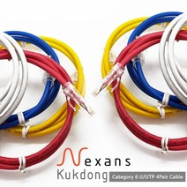 극동전선 넥상스 NKD42R.660 제작 랜케이블 블루 (50M CAT.6 UTP), 1개