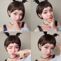 키밍 / 컷트가발 숏헤어 귀여운가발