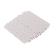 필터 전자 레인지 운모 플레이트 시트 두꺼운 Midea 5Pcs 용 107x64mm, 한개옵션0, 5개