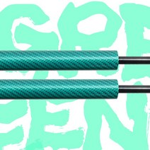 스트럿바 자동차 쇽업쇼바 올뉴카니발 폭스바겐 Mitsubishi Eclipse 2G 용 리프트 지원 1995-1999 D31A 전, 07 Green Carbon Fiber, 1개
