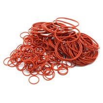 고무오링 패킹 실리콘 오링 고무링 VMQ-O 링 씰 개스킷 두께 CS 1mm OD 5 ~ 46mm 실리콘 고무 절연 방수, 16 OD 20mm_01 빨간_01 1mm
