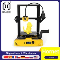 고속 입문자 초보용 챔버 오픈형 3D프린터 포병 호넷 고정밀 3d 프린터 95 사전 조립 220x220x250mm 빌드 볼륨 자동 인쇄 원격 드라이브 압출기