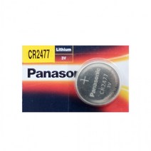 파나소닉 CR2477(1알) 3V 리튬전지 (리튬건전지) [W176297], 1