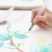 [문구티쳐] 민화샵 워터브러쉬 (대/중/소) 3종류, 민화 워터브러쉬 (소/중/대 3개 1set)