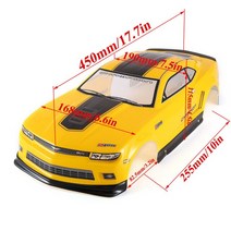 1/10 RC 자동차 쉘 페인트 바디 195/190mm 너비 PVC 커버 110 레이싱 드리프트 투어링 Hsp Yokomo Hpi ZD TAMIYA, [03] C