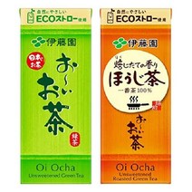 이토엔 오이오차 녹차 에코 팩 (종이 팩) 250ml X 24병, 3.  세트 구매  녹차 250ml   24병 + 호지