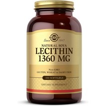 솔가 레시틴 1360mg Solgar Lecithin 1360mg 100정