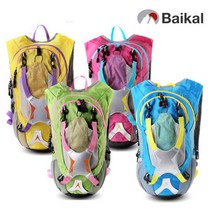 바이칼 [BAIKAL] 바이칼 NEW 카스피 18L 싸이클배낭 (레인커버포함) 자전거가방, 그린