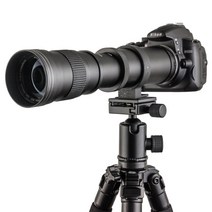카메라 초망원 줌 렌즈 420-800mm 망원렌즈, E 총검 검정 공식 표준