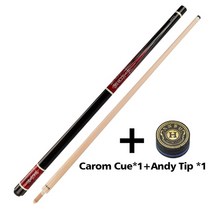 롱고니큐 한밭큐preoaidr carom cue 3 쿠션 큐 당구 한국어 carom 큐, 앤디 · 1개의 팁