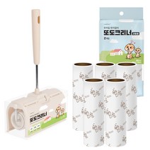 또도 사선컷팅 테이프 크리너 핸들 + 리필 7개 세트, 또도 테이프 크리너 핸들+리필7개