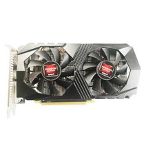 CPU 그래픽카드 데스크탑 기존 그래픽 카드 XFX R7 R9 370 비디오 AMD Radeon 370X 4GB 화면 GPU PC PCIE 게임지도, 01 multicolor